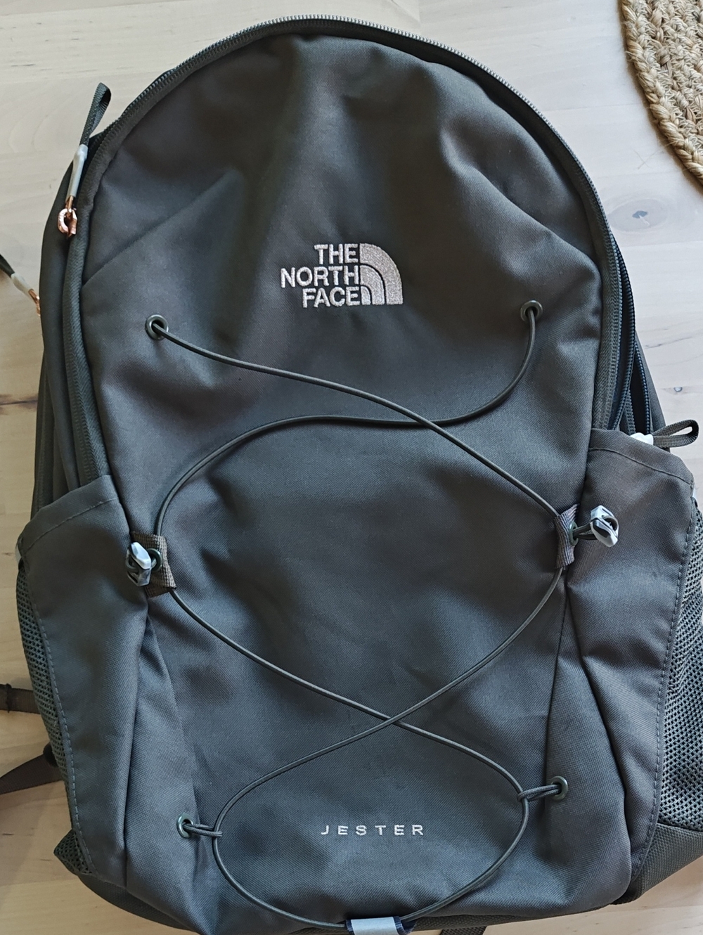 Like New - The North Face Jester Backpack. Green
